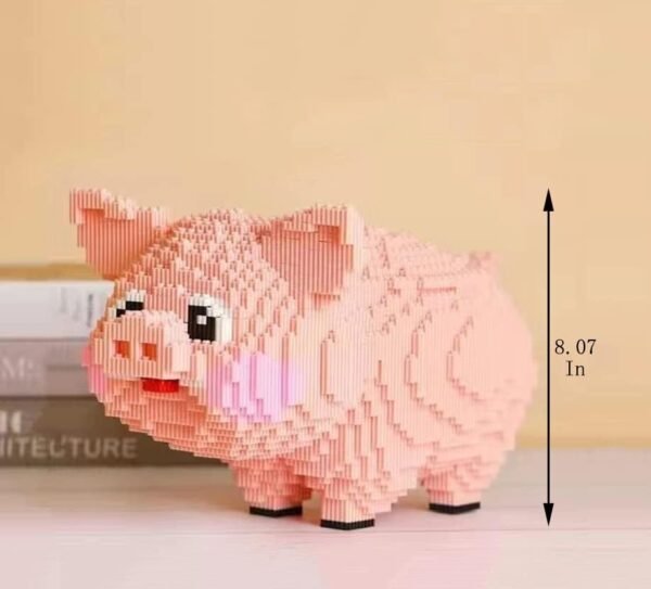 51UU-siwgUL._AC Building Blocks Animal Pig Micro Building Blocks Set??2745PCS?? Gift for Adults and Kids