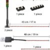 51tb_CaZV4L._AC_SL1000 Building Blocks Brick Traffic Light, Set of 2,Automatic Flashing,Building Accessories LED, Easy Installation, Compatible with Lego