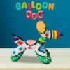 Building Blocks Animal Colorful Balloon Dog Micro Building Blocks Set??3000PCS?? Gift for Adults and Kids