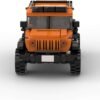Building Blocks Orange SUV Sports Car Toy Building Set,Off-Road car Building Bricks  Building Blocks,DIY Vehicles for Kids and Adults(405PCS)