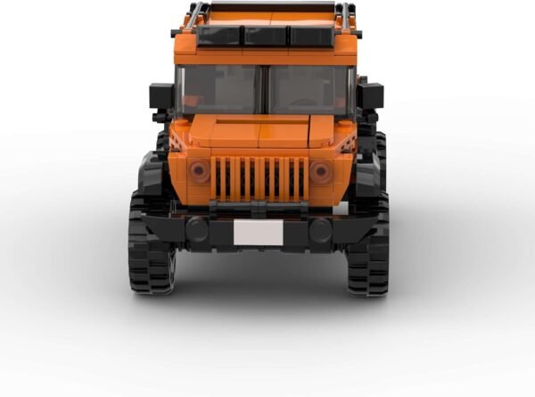 Building Blocks Orange SUV Sports Car Toy Building Set,Off-Road car Building Bricks  Building Blocks,DIY Vehicles for Kids and Adults(405PCS)