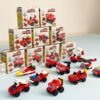 Building Blocks 30 Boxes Building Block Military Vehicles Engineering Fire Mini Cars Building Sets for Party Favors Kids Prizes 3D Assembly Cars Truck Helicopter for Boys and Girls