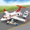 Building Blocks Building Blocks City Airplane Station Toy for 6-12 Years Old Boys,City Airport Building Kits Kids Toys STEM Learning Building Bricks Helicoper Birthday Gift for 6-12 Children (335 Pieces)