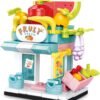 61E-neofHdL._AC_SL1500 Building Blocks Building Blocks City Fruit Shop. 126 PCS Street View Building Toy 3D Toy Blocks DIY Bricks Toys Building Set. Christmas Birthday Gifts for Children Daughters Granddaughters.