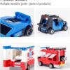 Building Blocks Pull Back Car Building Blocks Sets, Pull and Go, 3D Assembly Vehicles for Boys Building Block Car Toys Party Favor for Kids Age 6 7 8 9 10, 419 Pieces