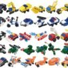 Building Blocks 30 Boxes Building Block Military Vehicles Engineering Fire Mini Cars Building Sets for Party Favors Kids Prizes 3D Assembly Cars Truck Helicopter for Boys and Girls