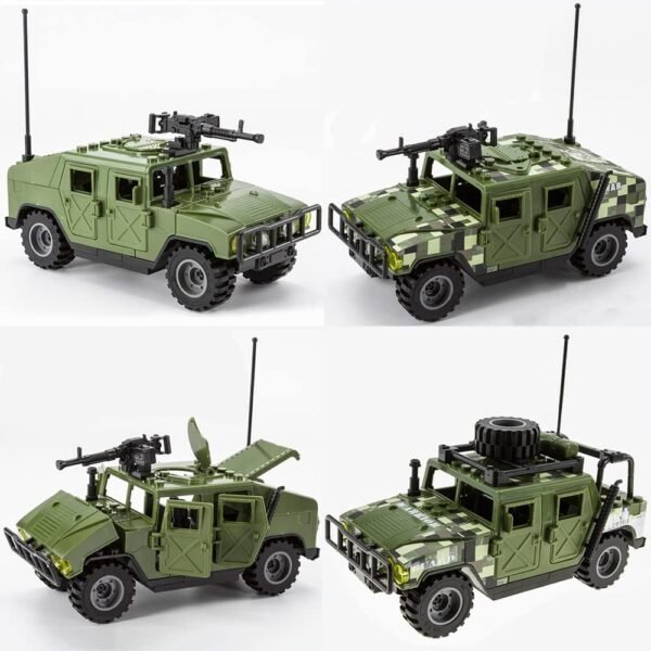Building Blocks Armored Vehicle Building Block Military Vehicle Building Toy for Age 6 7 8 9 10 11 12+, Army Battle Brick, Military Car Model Toys Gifts for Boys ??4 Styles??