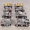 61dYpu55n6L._AC Building Blocks 8 in 1 Building Blocks WW2 Army Tank Vehicle Heavy Duty Military Tank Building Kit Battle Brick Assembly Model Kits for Boys Building Brick Toys for Children 1165PCS