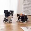 Building Blocks Micro Mini Building Blocks Dog Pets Cute Animal Model Set Building Pet Toys Bricks Gifts for Kid and Adult (Border Collie)