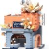 61ycfhmHyUL._AC_SL1000 Building Blocks Vanilla Tea Bar Building Set, City Street View Flower House Mini Brick Building Block Toy Set Gift for Girl 1084pcs