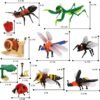 710gSwV5LnL._AC_SL1500 Building Blocks Animal Building Blocks Set, 8 Different Insect Toy Images, Suitable as Children's Easter Party Gifts, Carnival Prizes, Birthday Gifts.(750pcs).Compatible with Lego