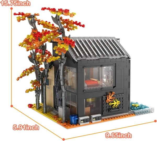 715-Q_UQlHL._AC_SL1500 Building Blocks City House Building Block Sets-1977 PCS, Lighting Architecture Building Toys,Modular Street View Building Set Kits for Office Decor,Idea Gifts for Adults Girls and Boys 8+