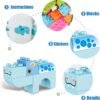 Building Blocks Animals Building Blocks Set, 122 Pieces Animal Building Toy Kit with Storage Box for Kids Ages 3 4 5 6 Years, Creative STEM Educational Preschool Toys for Toddlers Boys Girls Christmas Birthday Gift