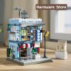 71CE8BEzluL._AC_SL1500 Building Blocks Mini Building Blocks Hong Kong City Street View Hardware Store Toys, Retro Hong Kong Architecture Model Set, 419PCS Mini House Bricks Toy for Kid Girl Boy Aged 6+ (Not Compatible with Lego Set)