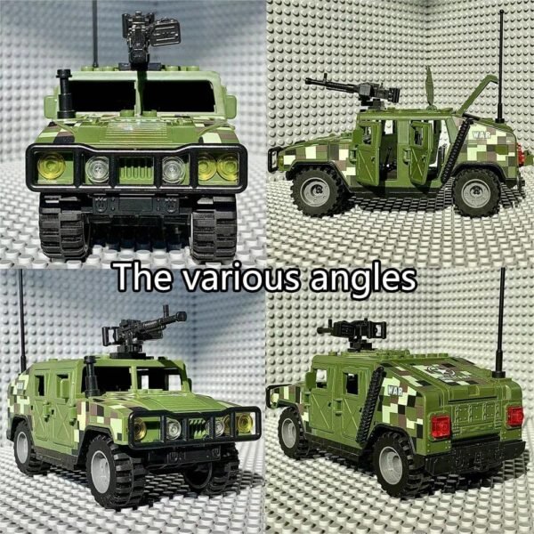 Building Blocks Armored Vehicle Building Block Military Vehicle Building Toy for Age 6 7 8 9 10 11 12+, Army Battle Brick, Military Car Model Toys Gifts for Boys ??4 Styles??