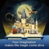 Building Blocks Magic Castle Book Building Set, Creative Castle Architecture Building Blocks Toy, Wizarding World Collectible Display Model for Adults, Gift for Boys Girls Kids Aged 8-14 - 749 Pieces