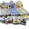 Building Blocks 30 Boxes Building Block Military Vehicles Engineering Fire Mini Cars Building Sets for Party Favors Kids Prizes 3D Assembly Cars Truck Helicopter for Boys and Girls