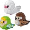 Building Blocks Cute Mini Bird Series Building Blocks Sets, Micro Kawaii Animals Pigeon Parrot Building Toys Bricks Model Building Kit for Bird Fans Kids Teens Adult Birthday Gift(746PCS)