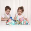 71iXMHXSMfL._AC_SL1500 Building Blocks Wooden Building Blocks Set, City Construction Stacker Stacking Preschool Learning Educational Toys, Toddler Toys for 3+ Year Old Boy and Girl Gifts