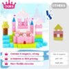 Building Blocks   Blocks-Princess Toys, Creative   Building Blocks Toddler Toys, Birthday Gifts for Kids 3+ Years Old, STEM Montessori Sensory Toys for Boys & Girls Age 3-4 4-5 6-8