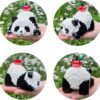 Building Blocks Flower Panda Mini Building Blocks, 983 PCS Micro Animal Building Toy Bricks for Girls Boys and Adults