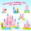Building Blocks   Blocks-Princess Toys, Creative   Building Blocks Toddler Toys, Birthday Gifts for Kids 3+ Years Old, STEM Montessori Sensory Toys for Boys & Girls Age 3-4 4-5 6-8