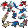 Building Blocks 30 Boxes Building Block Military Vehicles Engineering Fire Mini Cars Building Sets for Party Favors Kids Prizes 3D Assembly Cars Truck Helicopter for Boys and Girls