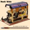 Building Blocks Train Platform Building Blocks Set - STEM Building Toys Mini Magic Railway Station Building Bricks Kit | Construction Set | Christmas Birthday Gift for Adults Kids Boys Aged 6 7 8+ Year Old(1300+ PCS)