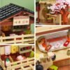 Building Blocks Toy Building Block, Japanese Sushi Shop Model Kit, Compatible Regular Size Brick, Creative Construction, Shop House City View, Birthday Gift for Adult Children Kids Boys Girls 8+ 763 PCS