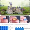 Building Blocks 3000+PCS Micro Mini Blocks Magic Castle Building Blocks Toys,Creative Ideals Hog Tower Building Sets, Best Choice for 14+ Boys, Girls or Adults
