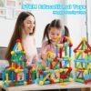Building Blocks  Building Blocks for Boys and Girls, 132Pcs Creative   Sticks and Balls STEM Construction Toys for Kids Toddlers Early Development Educational Learning