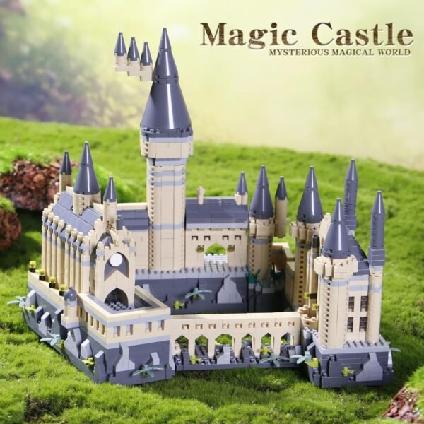 Building Blocks 2680PCS Micro Blocks Harry Magic Castle Building Blocks Toys,Creative Ideals Hog Tower Building Sets, Best Gift for 14+ Boys, Girls or Adults