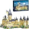 Building Blocks 3000+PCS Micro Mini Blocks Magic Castle Building Blocks Toys,Creative Ideals Hog Tower Building Sets, Best Choice for 14+ Boys, Girls or Adults