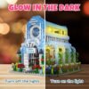 Building Blocks 1289PCS Botanical Garden Building Blocks Set with LED Lights - Flower House Model Kits for Kids & Adults | Creative Construction Toys for Ages 8-12 | Collectible City Playset