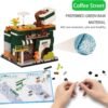 81kL24eIrtL._AC_SL1500 Building Blocks Cute City Street View Micro Building Blocks Mini Coffee Shop House Set, Creative Building Toys Model Kit Simulation Architecture Construction Toy Present for Kids 6+ 768 PCS