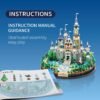 Building Blocks Magic Princess Castle Micro Building Blocks for Adults Medieval Mini Building Kit, Creative Display Gift for Women and Present Ages 14+ 3600 PCS