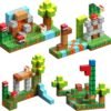 81ub13tS75L._AC_SL1500 Building Blocks 80PCS Blocks for Kids Ages 4-8, Build Mine Magnet World Building Blocks, STEM Sensory Building Toys for Toddlers Aged 3-12 Boys & Girls, Magnet Blocks Construction Toys Learning Resources