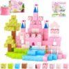Building Blocks   Blocks-Princess Toys, Creative   Building Blocks Toddler Toys, Birthday Gifts for Kids 3+ Years Old, STEM Montessori Sensory Toys for Boys & Girls Age 3-4 4-5 6-8